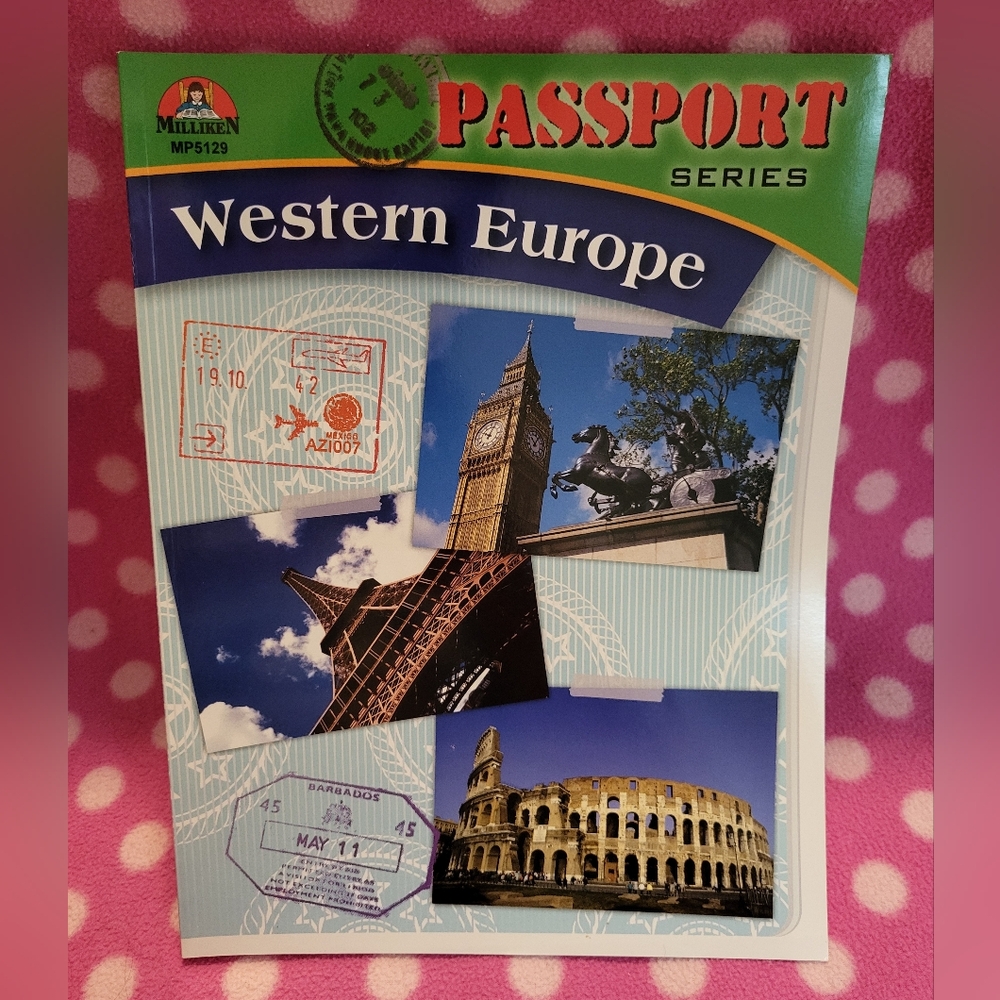 Western Europe Passport Series Book for Classroom Use